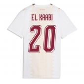 Marocko Ayoub El Kaabi #20 Replika Bortatröja Dam VM 2026 Kortärmad