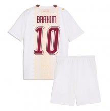 Marocko Brahim Diaz #10 Replika Bortatröja Barn VM 2026 Kortärmad (+ byxor)