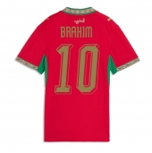 Marocko Brahim Diaz #10 Replika Hemmatröja Dam VM 2026 Kortärmad
