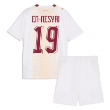Marocko Youssef En-Nesyri #19 Replika Bortatröja Barn VM 2026 Kortärmad (+ byxor)