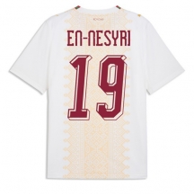 Marocko Youssef En-Nesyri #19 Replika Bortatröja VM 2026 Kortärmad