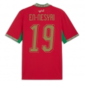 Marocko Youssef En-Nesyri #19 Replika Hemmatröja VM 2026 Kortärmad