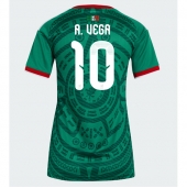 Mexiko Alexis Vega #10 Replika Hemmatröja Dam VM 2026 Kortärmad