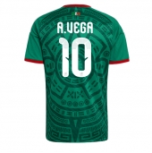 Mexiko Alexis Vega #10 Replika Hemmatröja VM 2026 Kortärmad