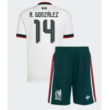 Mexiko Armando Gonzalez #14 Replika Bortatröja Barn VM 2026 Kortärmad (+ byxor)