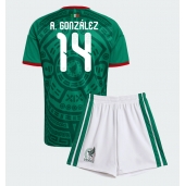 Mexiko Armando Gonzalez #14 Replika Hemmatröja Barn VM 2026 Kortärmad (+ byxor)