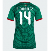 Mexiko Armando Gonzalez #14 Replika Hemmatröja Dam VM 2026 Kortärmad