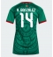 Mexiko Armando Gonzalez #14 Replika Hemmatröja Dam VM 2026 Kortärmad