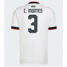 Mexiko Cesar Montes #3 Replika Bortatröja VM 2026 Kortärmad