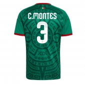 Mexiko Cesar Montes #3 Replika Hemmatröja VM 2026 Kortärmad