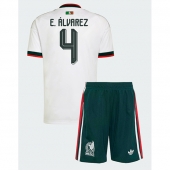 Mexiko Edson Alvarez #4 Replika Bortatröja Barn VM 2026 Kortärmad (+ byxor)