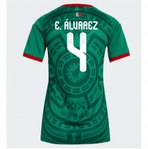Mexiko Edson Alvarez #4 Replika Hemmatröja Dam VM 2026 Kortärmad