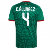 Mexiko Edson Alvarez #4 Replika Hemmatröja VM 2026 Kortärmad