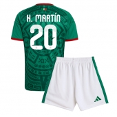 Mexiko Henry Martin #20 Replika Hemmatröja Barn VM 2026 Kortärmad (+ byxor)