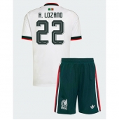 Mexiko Hirving Lozano #22 Replika Bortatröja Barn VM 2026 Kortärmad (+ byxor)
