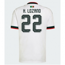 Mexiko Hirving Lozano #22 Replika Bortatröja VM 2026 Kortärmad