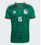 Mexiko Israel Reyes #15 Replika Hemmatröja VM 2026 Kortärmad
