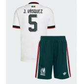 Mexiko Johan Vasquez #5 Replika Bortatröja Barn VM 2026 Kortärmad (+ byxor)