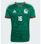 Mexiko Julian Quinones #16 Replika Hemmatröja VM 2026 Kortärmad