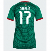 Mexiko Orbelin Pineda #17 Replika Hemmatröja Dam VM 2026 Kortärmad