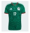 Mexiko Orbelin Pineda #17 Replika Hemmatröja VM 2026 Kortärmad