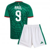 Mexiko Raul Jimenez #9 Replika Hemmatröja Barn VM 2026 Kortärmad (+ byxor)