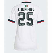 Mexiko Roberto Alvarado #25 Replika Bortatröja Dam VM 2026 Kortärmad