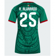 Mexiko Roberto Alvarado #25 Replika Hemmatröja Dam VM 2026 Kortärmad