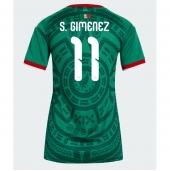 Mexiko Santiago Gimenez #11 Replika Hemmatröja Dam VM 2026 Kortärmad