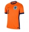 Nederländerna Matthijs de Ligt #3 Replika Hemmatröja EM 2024 Kortärmad
