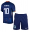 Nederländerna Memphis Depay #10 Replika Bortatröja Barn EM 2024 Kortärmad (+ byxor)