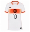 Nederländerna Memphis Depay #10 Replika Bortatröja Dam VM 2026 Kortärmad