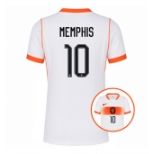 Nederländerna Memphis Depay #10 Replika Bortatröja Dam VM 2026 Kortärmad
