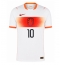 Nederländerna Memphis Depay #10 Replika Bortatröja VM 2026 Kortärmad