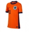 Nederländerna Memphis Depay #10 Replika Hemmatröja Dam EM 2024 Kortärmad