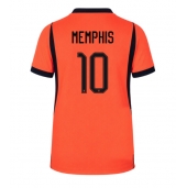 Nederländerna Memphis Depay #10 Replika Hemmatröja VM 2026 Kortärmad