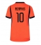Nederländerna Memphis Depay #10 Replika Hemmatröja VM 2026 Kortärmad