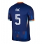 Nederländerna Nathan Ake #5 Replika Bortatröja EM 2024 Kortärmad
