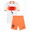 Nederländerna Virgil van Dijk #4 Replika Bortatröja Barn VM 2026 Kortärmad (+ byxor)