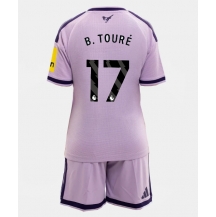 Newcastle United Bazoumana Toure #17 Replika Tredjetröja Barn 2026-27 Kortärmad (+ byxor)