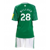 Newcastle United Joe Willock #28 Replika Bortatröja Barn 2025-26 Kortärmad (+ byxor)