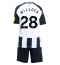 Newcastle United Joe Willock #28 Replika Hemmatröja Barn 2024-25 Kortärmad (+ byxor)