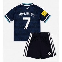 Newcastle United Joelinton #7 Replika Bortatröja Barn 2026-27 Kortärmad (+ byxor)