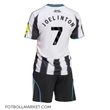 Newcastle United Joelinton #7 Replika Hemmatröja Barn 2025-26 Kortärmad (+ byxor)