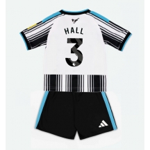 Newcastle United Lewis Hall #3 Replika Hemmatröja Barn 2026-27 Kortärmad (+ byxor)