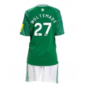 Newcastle United Nick Woltemade #27 Replika Bortatröja Barn 2025-26 Kortärmad (+ byxor)