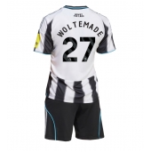 Newcastle United Nick Woltemade #27 Replika Hemmatröja Barn 2025-26 Kortärmad (+ byxor)