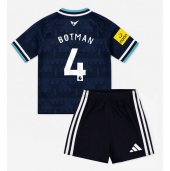 Newcastle United Sven Botman #4 Replika Bortatröja Barn 2026-27 Kortärmad (+ byxor)