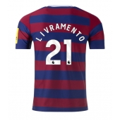 Newcastle United Tino Livramento #21 Replika Bortatröja 2024-25 Kortärmad