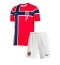 Norge Alexander Sorloth #7 Replika Hemmatröja Barn VM 2026 Kortärmad (+ byxor)